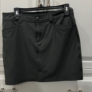 Eddie Bauer Black Women's Skort with Belt Loops